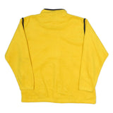 MTA PRO Mens Yellow Zip Jacket XL Polyester Plain Comfort Casual Outerwear