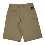 Dickies Shorts - 32W 12L Beige Polyester Blend