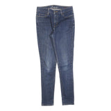 LEVI'S Womens Jeans Blue Slim Skinny Denim Medium W26 L28 Classic Zip Pockets