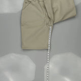 Faded Glory Chino Shorts - 32W 10L Beige Cotton