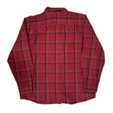 Carhartt Checked Flannel Shirt - XL Red Cotton