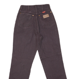 WRANGLER Womens Jeans Purple Regular Straight Denim W26 L30 Classic Fit Zip