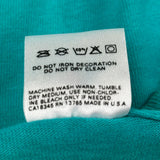 Alaska Fruit Of The Loom Single Stitch T-Shirt - Large Green Cotton