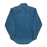 Levis Denim Shirt - Small Blue Cotton