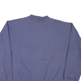 DISCUS Mens Blue Maine Vacationland Crew Neck M Cotton Blend Pullover Sweatshirt