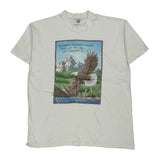 Fruit Of The Loom Single Stitch T-Shirt - 2XL White Cotton