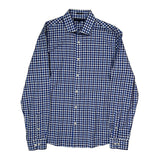 Tommy Hilfiger Checked Shirt - Large Blue Cotton