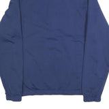 NIKE Mens Blue 1/4 Zip S Polyester Blend Sports Sweatshirt