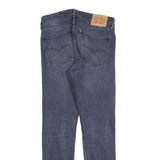 LEVI'S 510 Mens Slim Skinny Denim Dark W31 L29 Classic Cotton Blend Jeans Zip