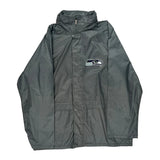Seattle Seahawks Nfl Football Windbreaker - Medium Gray Polyester