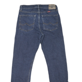 WRANGLER Mens Slim Blue Denim Jeans W28 L28 Zip Cotton Blend Stylish Fit