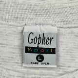 Catawba College Indians Gopher College T-Shirt - Large Cream Cotton