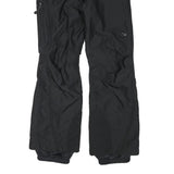 MAMMUT Lined Womens Polyester Blend Black Relaxed Straight Trousers W28 L31