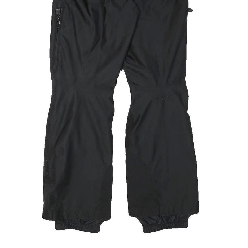 MAMMUT Lined Womens Polyester Blend Black Relaxed Straight Trousers W28 L31