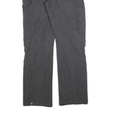 DICKIES Mens Jeans Black Relaxed Straight Denim Medium W34 L34 Workwear Pants