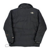 600 Fill The North Face Puffer - Large Black Nylon