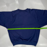 Nike Sweatshirt - Medium Navy Cotton