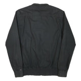 TOMMY HILFIGER Mens Black Jacket M Polyester Blend Zip Classic Casual