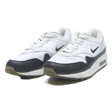 NIKE Air Max 1 Mens Low Top Trainers Black & White Leather UK 9 Classic Design