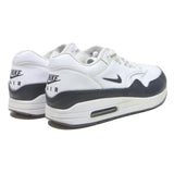 NIKE Air Max 1 Mens Low Top Trainers Black & White Leather UK 9 Classic Design