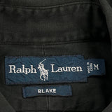 Blake Ralph Lauren Shirt - Medium Black Cotton