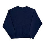 Russell Athletic Sweatshirt - Medium Navy Cotton Blend