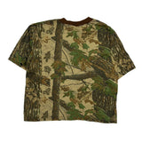 Mossy Oak Camo T-Shirt - XL Green Cotton