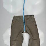 Wrangler Carpenter Trousers - 34W 32L Grey Cotton