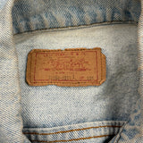 Levis Denim Jacket - Large Light Wash Cotton