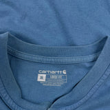 Carhartt T-Shirt - XL Blue Cotton