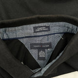 Tommy Hilfiger Polo Shirt - Large Black Cotton