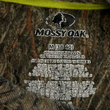 Mossy Oak Camo T-Shirt - Medium Camo Cotton