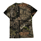 Mossy Oak Camo T-Shirt - Small Camo Cotton Blend