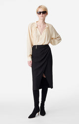 Blouse 3eva88-v09301 Poudre