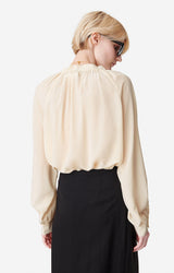 Blouse 3eva88-v09301 Poudre