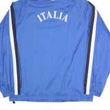 PUMA Mens Blue Italia Zip Hooded Polyester Blend Jacket S Sportswear Track