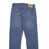 LEVI'S 505 Mens Jeans Blue Regular Straight Denim Medium W32 L32 Classic Zip