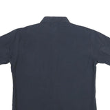 G-STAR Mens Black Plain Shirt XL Cotton Short Sleeve Casual Button Shirt