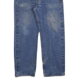 LEVI'S 501 Mens Jeans Blue Regular Straight Denim Medium W35 L27 Classic Button
