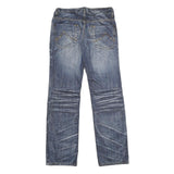 YOU GIVE ME FEEL Womens Jeans Blue Regular Straight Denim Medium W28 L30 Stylish