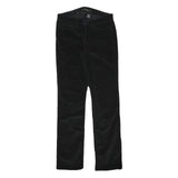 CALVIN KLEIN JEANS Womens Cotton Blend Black Regular Straight Trousers W27 L29