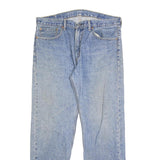 LEVI'S 505 Mens Jeans Blue Regular Straight Denim Medium W38 L34 Classic Fit Zip