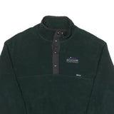 WOOLRICH Mens Green Patterned Pullover Round Neck Basic Knit L Outdoor Winter