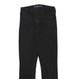 HOLLISTER Womens Slim Black Denim Cotton Blend Zip Jeans W26 L27 Stylish
