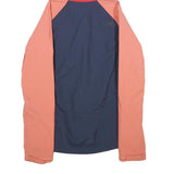 THE NORTH FACE Womens Red & Coral Nylon Hooded Zip Jacket XS Outdoor Sportswear