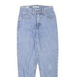 LEVI'S Womens Relaxed Light Blue Denim Jeans W24 L26 Classic Cotton Blend Zip