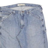 LEE Mens Denim Blue Carpenter Casual Shorts L W36 Workwear Pockets