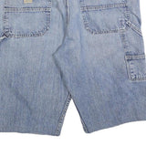 LEE Mens Denim Blue Carpenter Casual Shorts L W36 Workwear Pockets