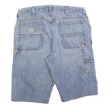LEE Mens Denim Blue Carpenter Casual Shorts L W36 Workwear Pockets