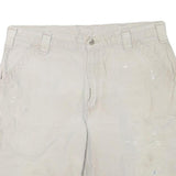 CARHARTT Mens Shorts Beige Casual L W38 Cotton Blend Workwear